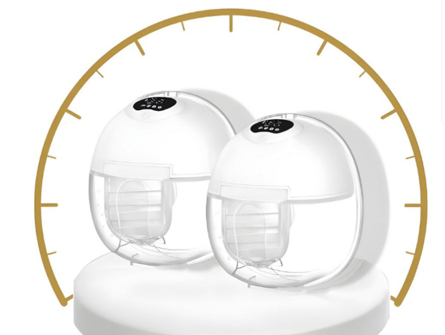 Electric Large Suction Invisible Integrated Hands-free Portable Mute Breast Suction Cup