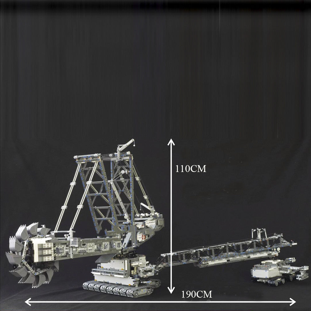 Science And Technology Large Bucket Wheel Excavator Remote Control Splicing Refit