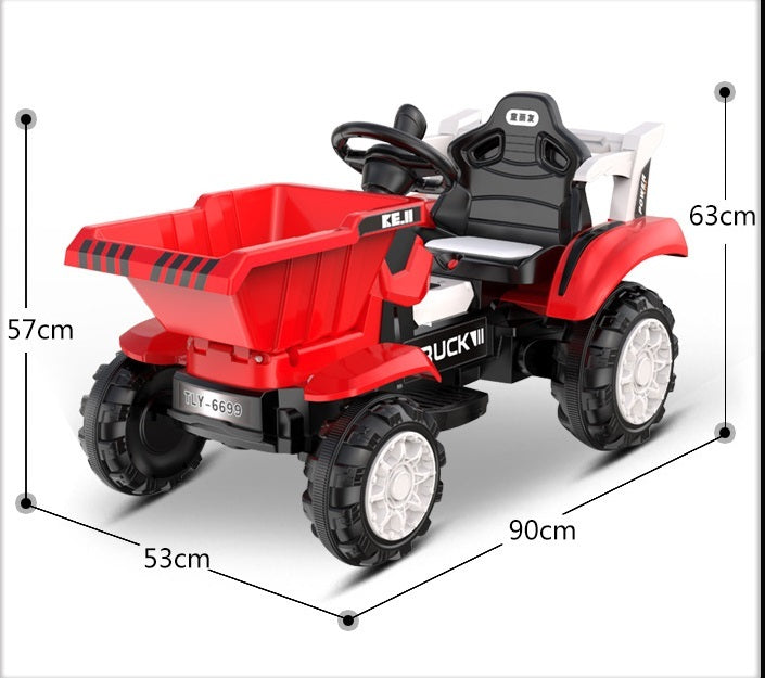 Four Wheel Seatable And Large Rechargeable Toy Car For Boys And Girls