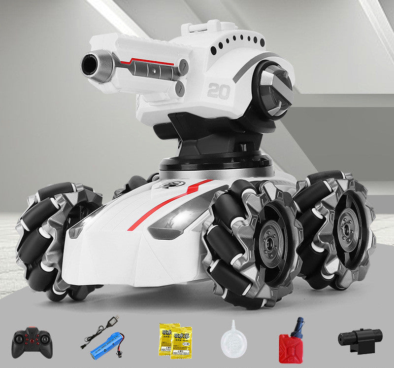 Remote Control Tank Car Capable Of Launching Water Bomb