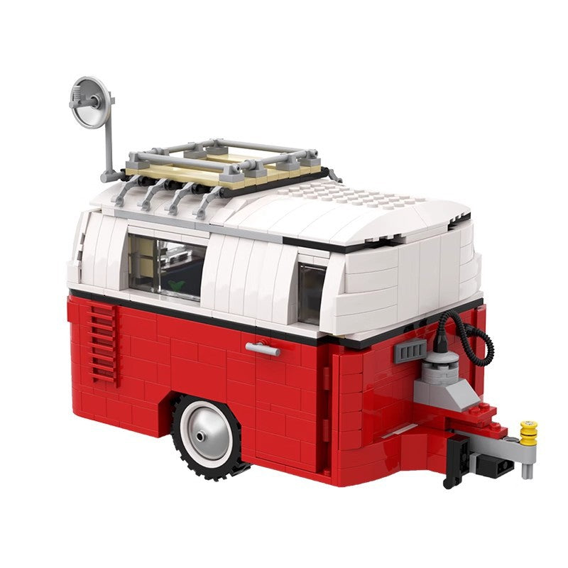 RV Trailer T1 Small Particle Building Block Toy
