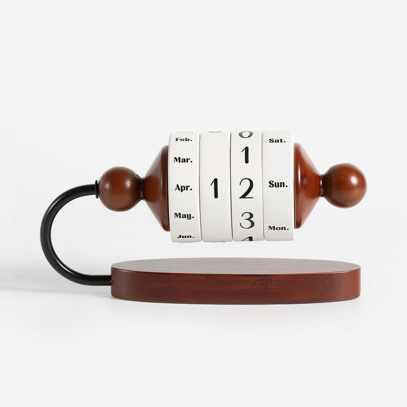Mild Luxury Retro Desktop Runner Calendar Ornaments Home