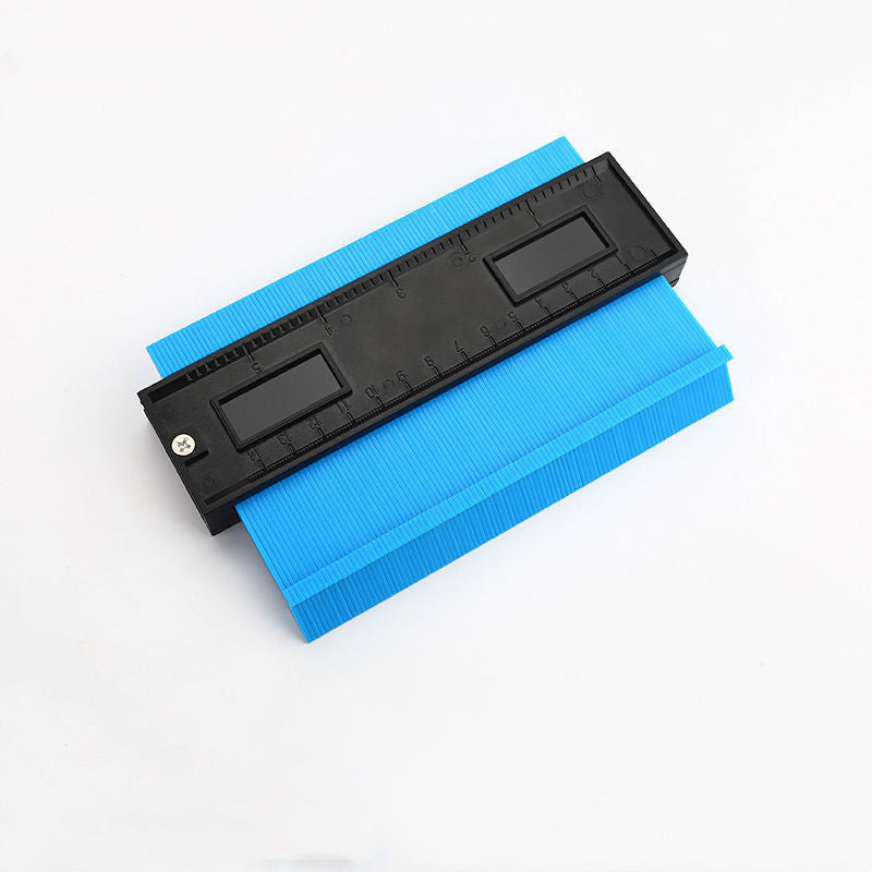 Multifunctional Contour Gauge Radian Ruler Woodworking Angle Artifact