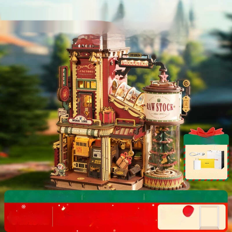 3D Puzzle Wooden Assembly Block Toy