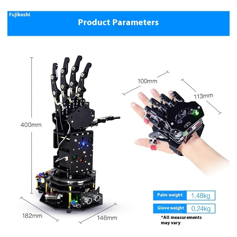 Bionic Mechanical Programming Palm Gloves Robot Mechanical Arm Hand Claw
