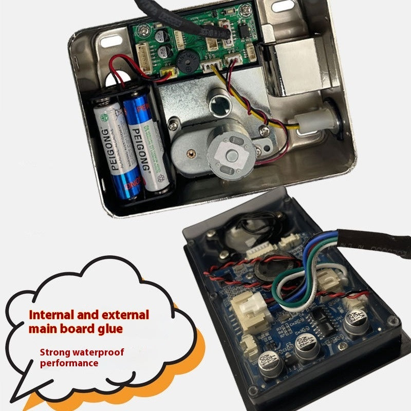 Waterproof Fingerprint Smart Door Lock Apartment Password