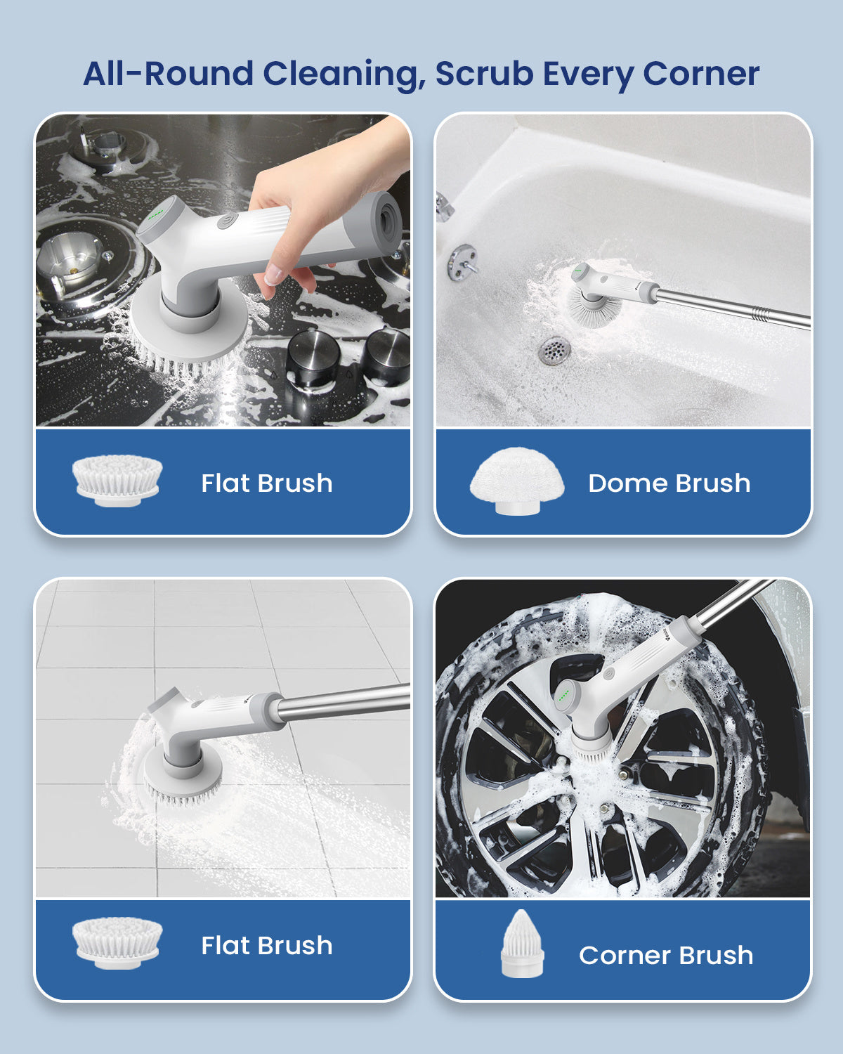 Electric Rotating Floor Scrubber, Shipped From FBA Warehouse, Prohibited From Sale On Amazon