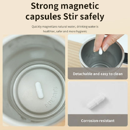 Automatic Coffee Stirring Cup, Stainless Steel Self-Stirring Coffee Cup With Lid, Auto Stir & Heating Feature, LED Intelligent Display Temperature