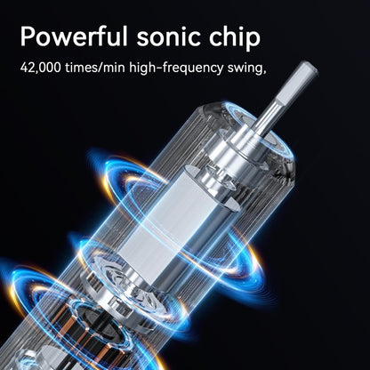 Portable Electric Toothbrush With A Compact Body, Ideal For Business Trips And Travel. It Has A Long - Lasting Battery Life, Allowing You To Keep Your Mouth Clean Anytime, Anywhere