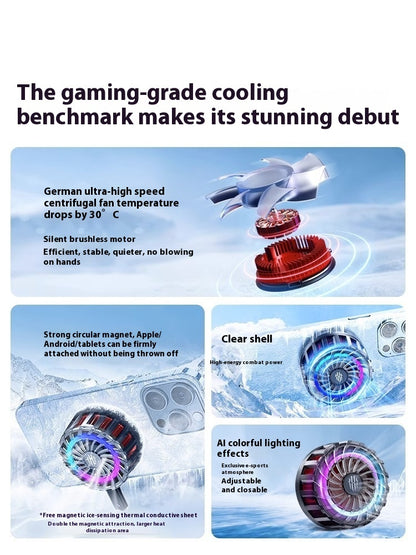 Semiconductor High-power RED MAGIC Magnetic Radiator