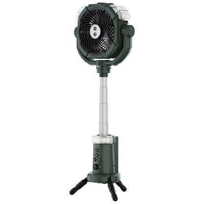 Outdoor Camping Spray Fan Portable Tents Ceiling Fan Lights