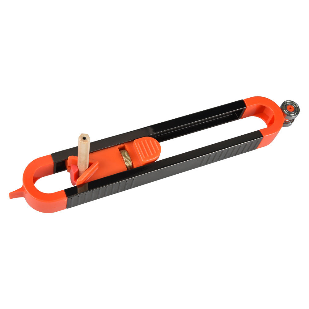 Irregular Contour Gauge Woodworking Measuring Ruler Wheel
