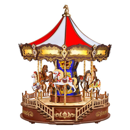 Rolife Classic Carousel 3D Wooden Puzzle, Only Supports TK And Independent Website Platforms
