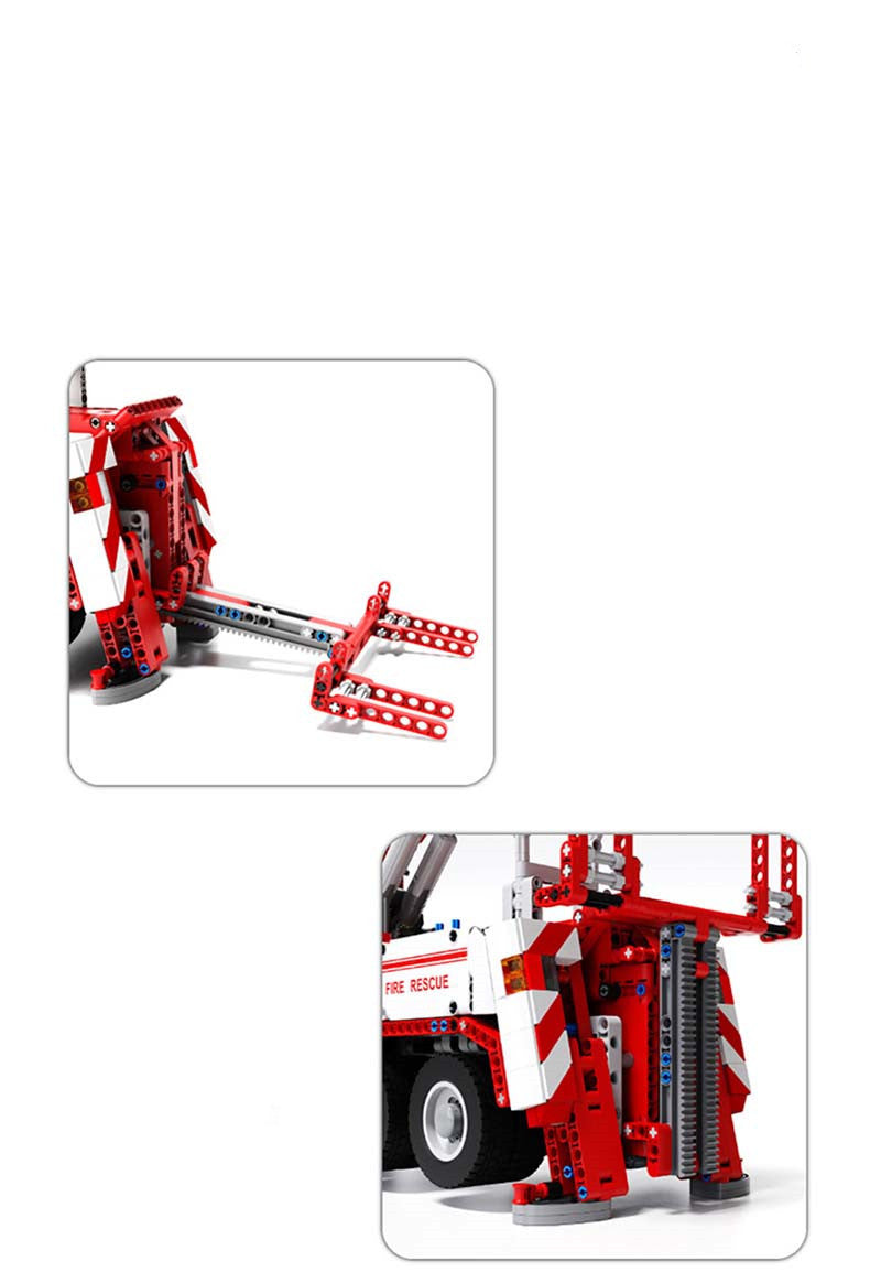 Engineering Series Fire Rescue Vehicle Remote Control Electric