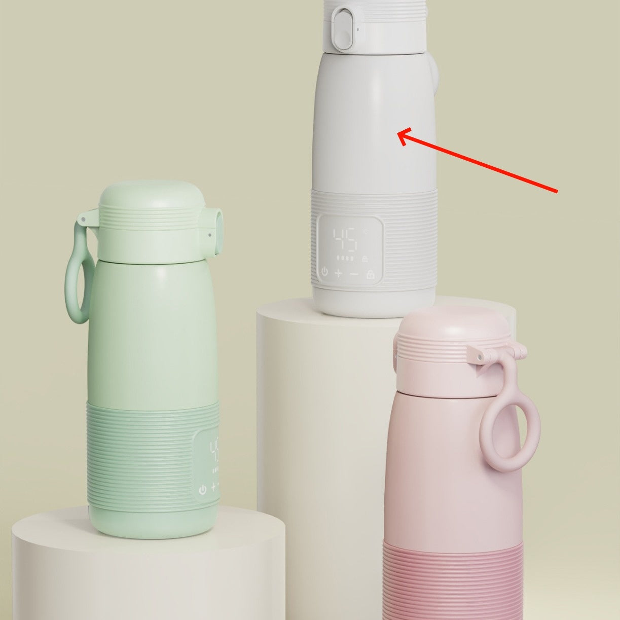 Wireless Portable Milk Modulator Thermal Cup Kettle