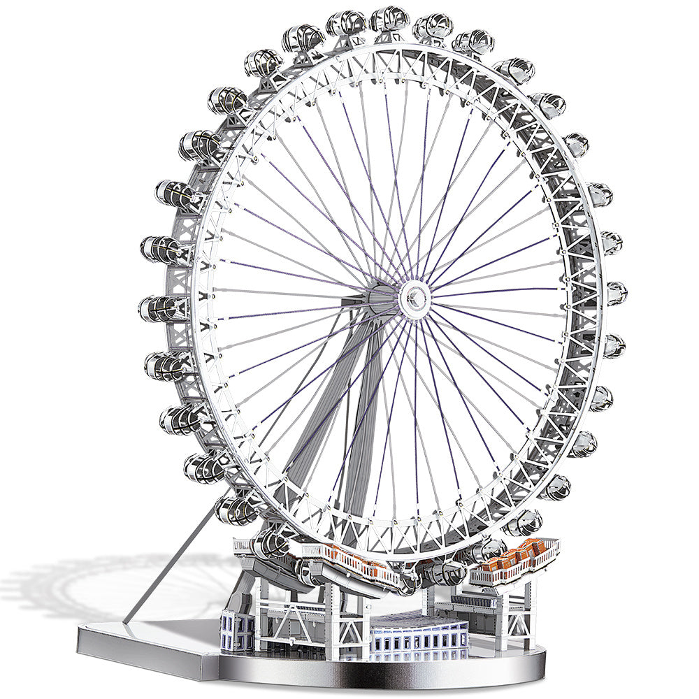 Three-dimensional 3D Model Of The Cool Tengwangge Ferris Wheel Puzzle