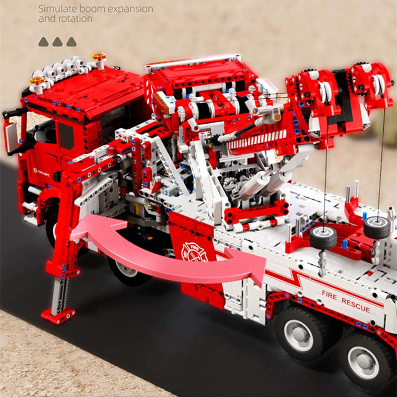 Engineering Series Fire Rescue Vehicle Remote Control Electric