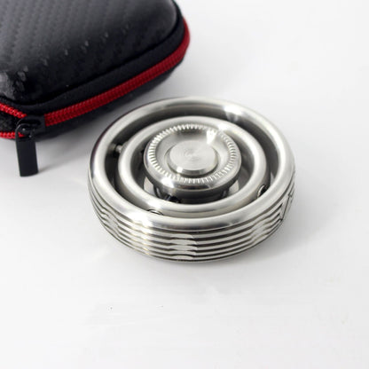 Metal Fingertip Gyroscope Boring Decompression Artifact