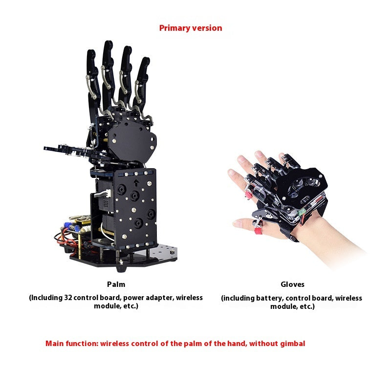Bionic Mechanical Programming Palm Gloves Robot Mechanical Arm Hand Claw