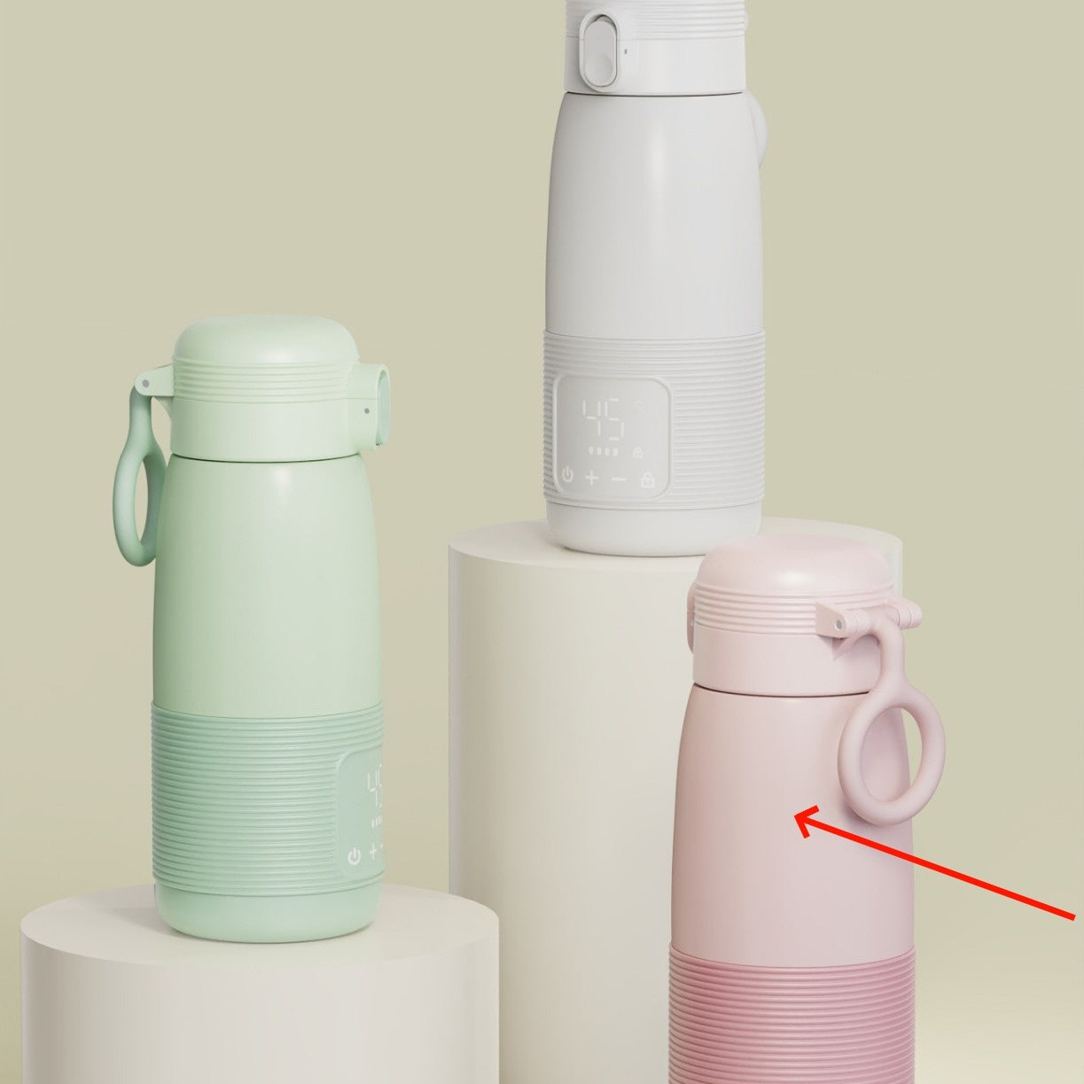 Wireless Portable Milk Modulator Thermal Cup Kettle
