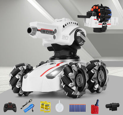 Remote Control Tank Car Capable Of Launching Water Bomb