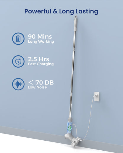 Electric Rotating Floor Scrubber, Shipped From FBA Warehouse, Prohibited From Sale On Amazon