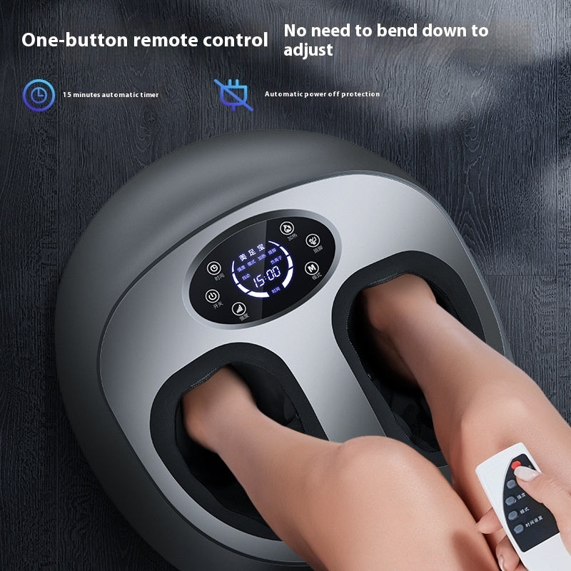 Fully Wrapped Airbag Liquid Crystal Sterilization Foot Massager