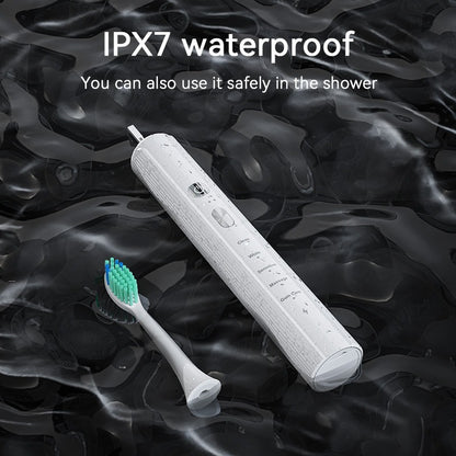 Portable Electric Toothbrush With A Compact Body, Ideal For Business Trips And Travel. It Has A Long - Lasting Battery Life, Allowing You To Keep Your Mouth Clean Anytime, Anywhere