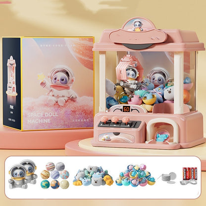 Children's Doll Grabbing Machine Clip Coin