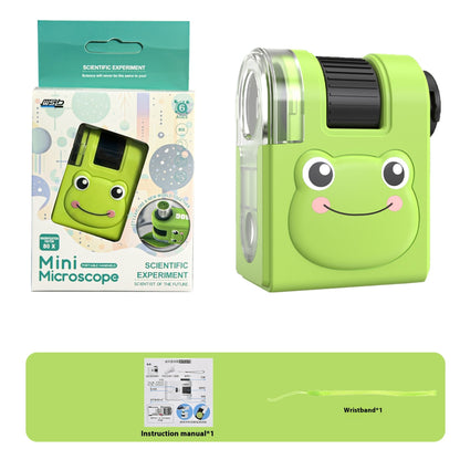 Internet Celebrity Portable Microscope Children's Mini Scientific Experiment Outdoor Exploration