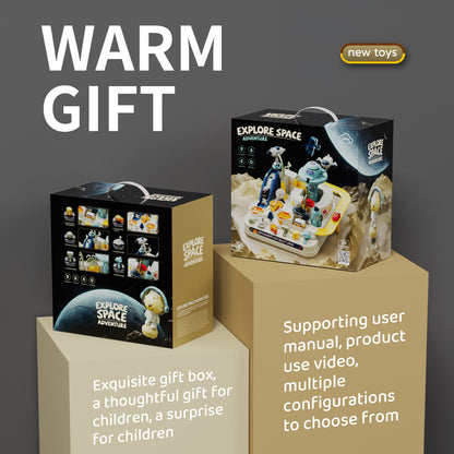 Car Adventure Challenge Track, Parking Lot Car Police Car Fire Truck Puzzle Hands On Toy