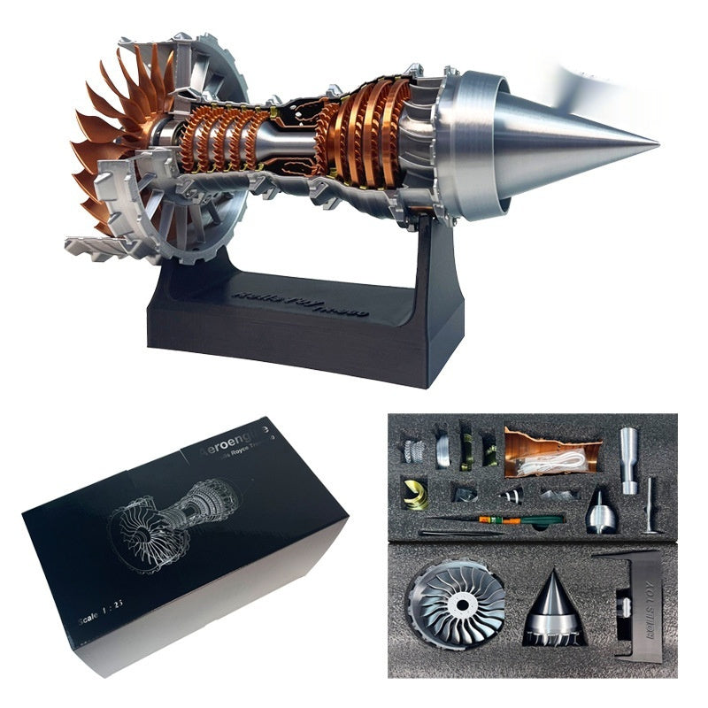 Aviation Generator Model Assembled Toy Decoration