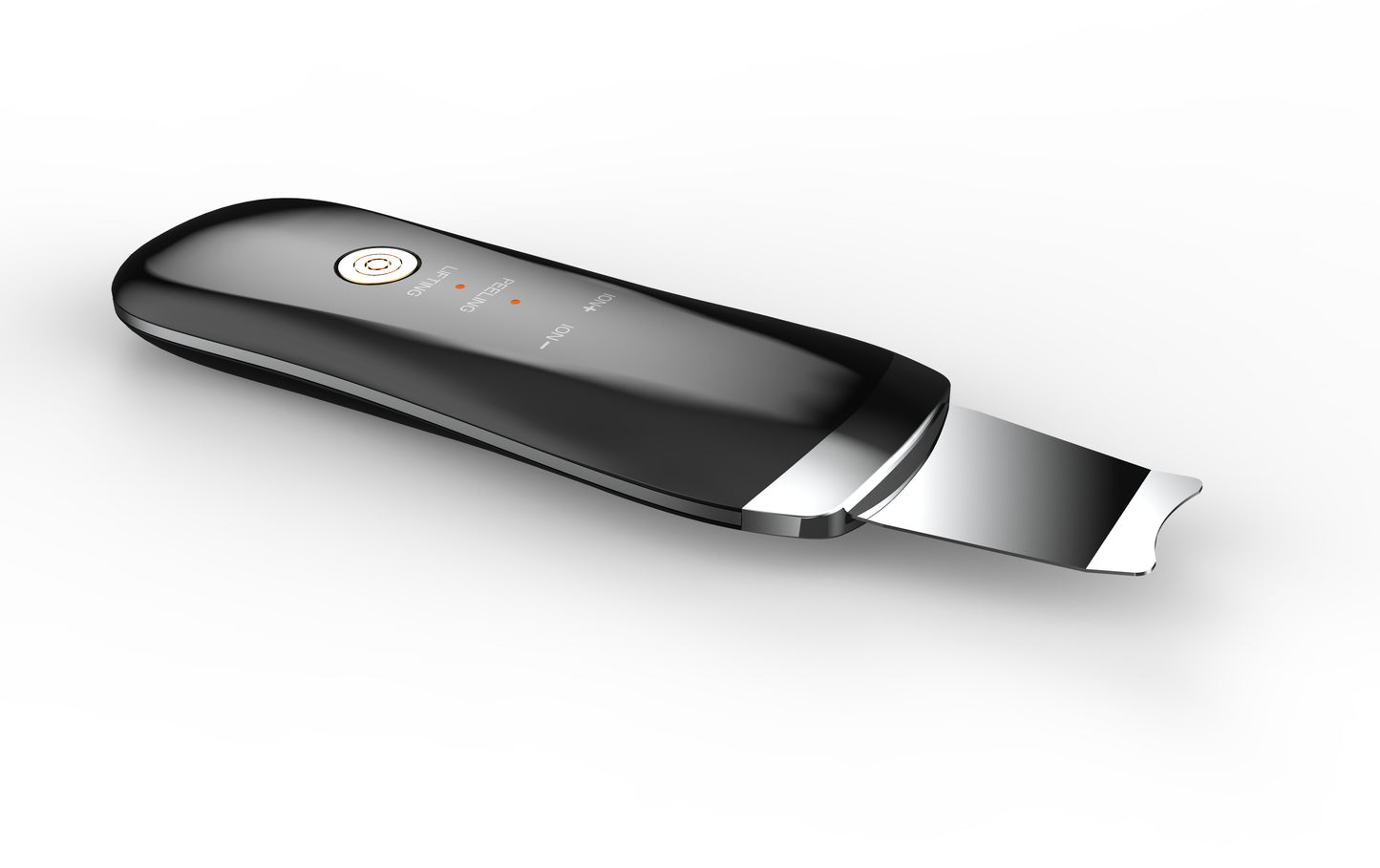 Electric Ultrasonic Skin Scrubber Face Spatula Home Ultrasonic Skin Scrubber Facial Cleaner Handheld Mini Derma Galvanica Tightening Face Scrubber Machine Skin Scrubber USB Ultrasonic