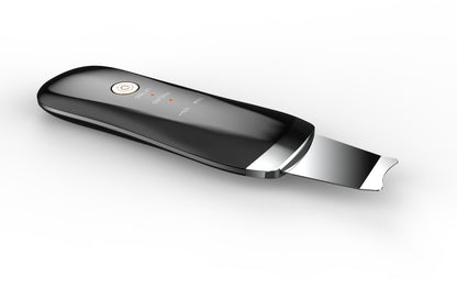 Electric Ultrasonic Skin Scrubber Face Spatula Home Ultrasonic Skin Scrubber Facial Cleaner Handheld Mini Derma Galvanica Tightening Face Scrubber Machine Skin Scrubber USB Ultrasonic