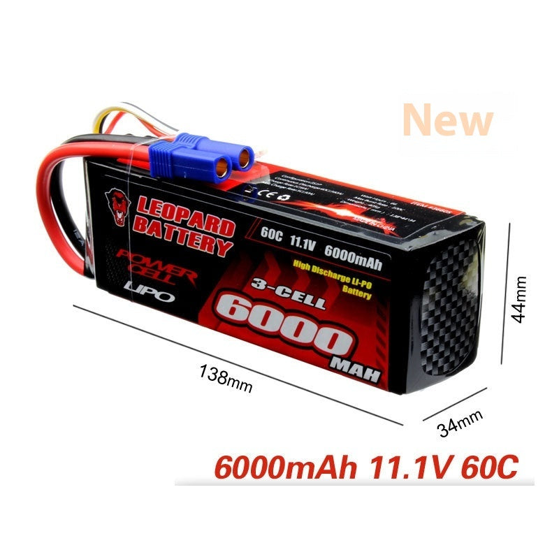 Plastic Big Leopard Remote Control Electric Rock Crawler Four-wheel Drive Off-road Vehicle