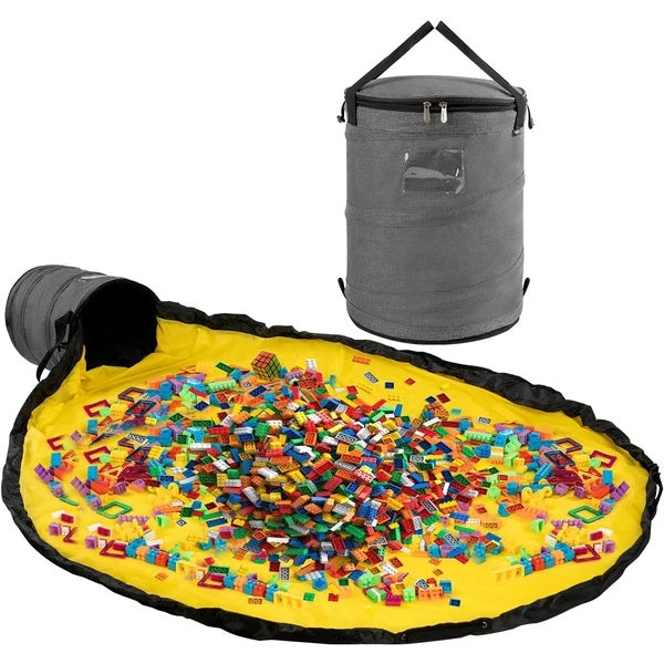 Toy Storage Organizer Play Mat For Kids Bin Toys Box Boys Girls Playroom Holders Rooms