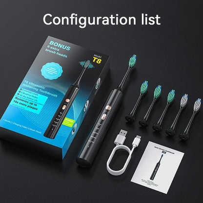 Portable Electric Toothbrush With A Compact Body, Ideal For Business Trips And Travel. It Has A Long - Lasting Battery Life, Allowing You To Keep Your Mouth Clean Anytime, Anywhere