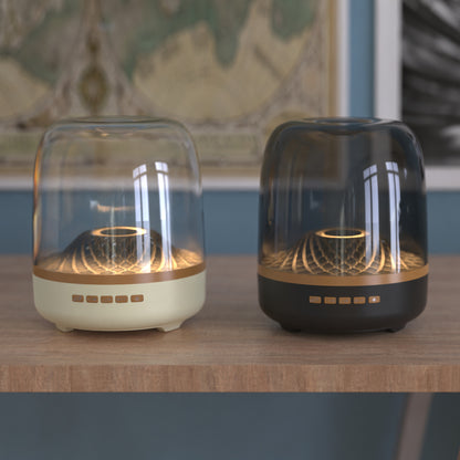 Desktop Subwoofer Bluetooth Audio Black Gold Speaker