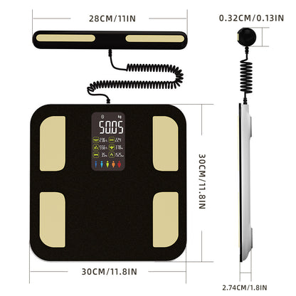 High-Grade Eight-electrode Body Fat Scale