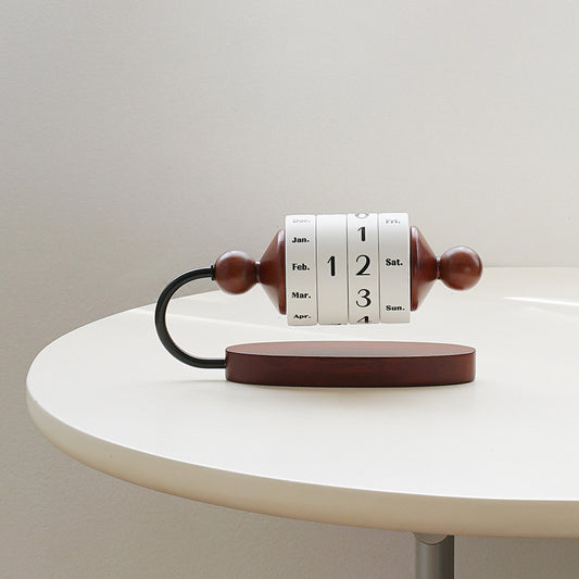 Mild Luxury Retro Desktop Runner Calendar Ornaments Home