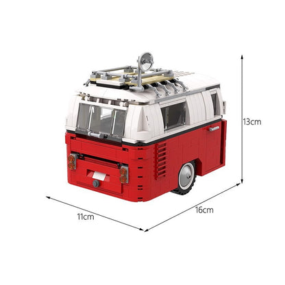 RV Trailer T1 Small Particle Building Block Toy