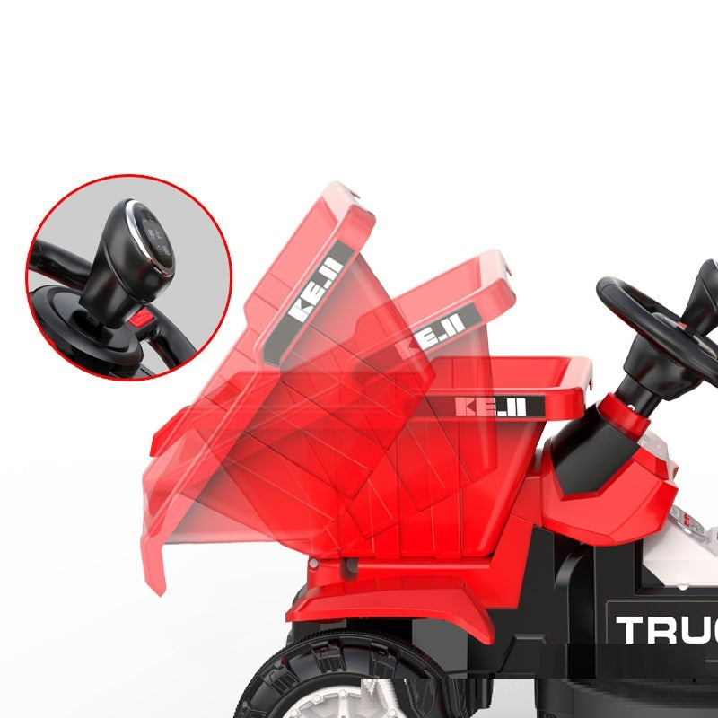 Four Wheel Seatable And Large Rechargeable Toy Car For Boys And Girls