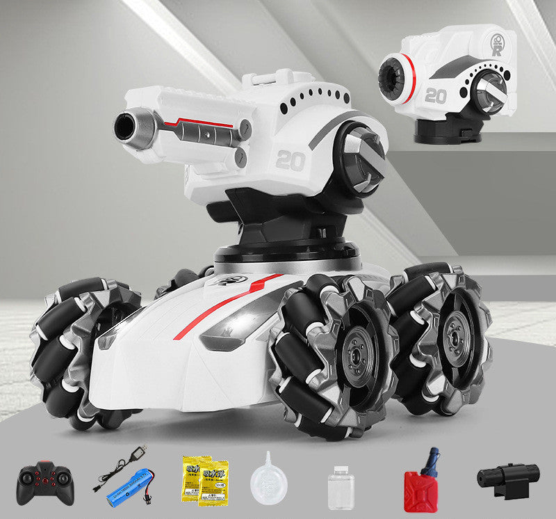Remote Control Tank Car Capable Of Launching Water Bomb