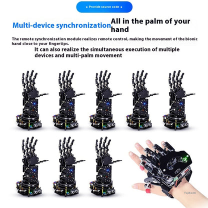 Bionic Mechanical Programming Palm Gloves Robot Mechanical Arm Hand Claw