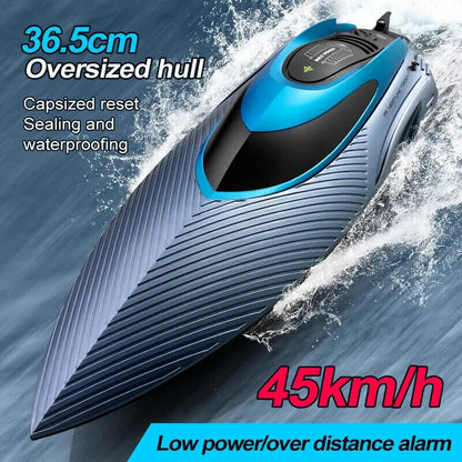 4DRC S3 45km-h Remote Control Boat Kids Toy WATER-COOLED High Speed RC Ship US