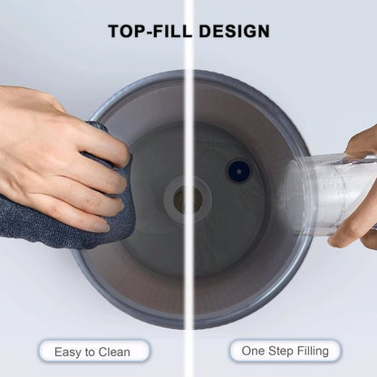 4 Liter Top-water Ultrasonic Cold Mist Humidifier With Timed Night Light Function Can Be Added Directly To Essential Oils - Prohibited For Sale On Amazon