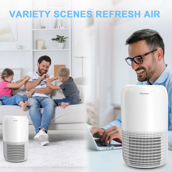 Air Purifier Covers 1120 Square Feet Of Space, With Pet Deodorization, Four Levels Of Air Volume With Night Light, - Banned From Amazon Sale