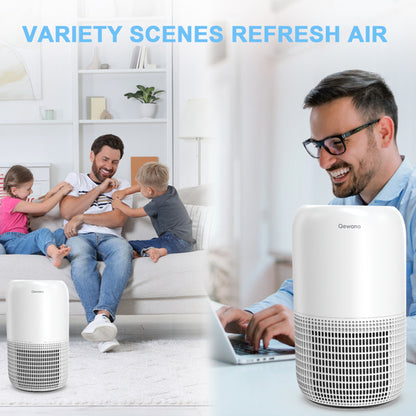 Air Purifier Covers 1120 Square Feet Of Space, With Pet Deodorization, Four Levels Of Air Volume With Night Light, - Banned From Amazon Sale
