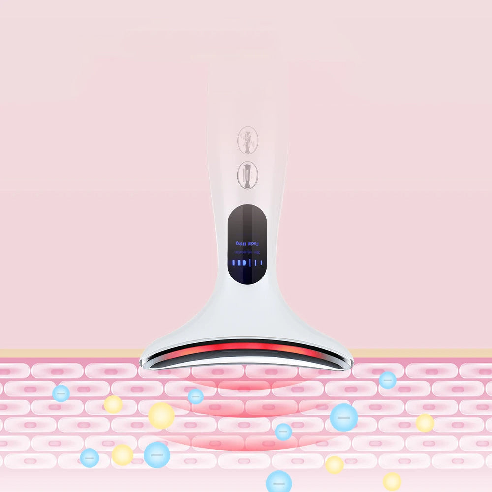 Customized Liquid Crystal Neck Device - White And Gel