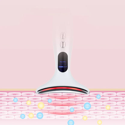 Customized Liquid Crystal Neck Device - White And Gel